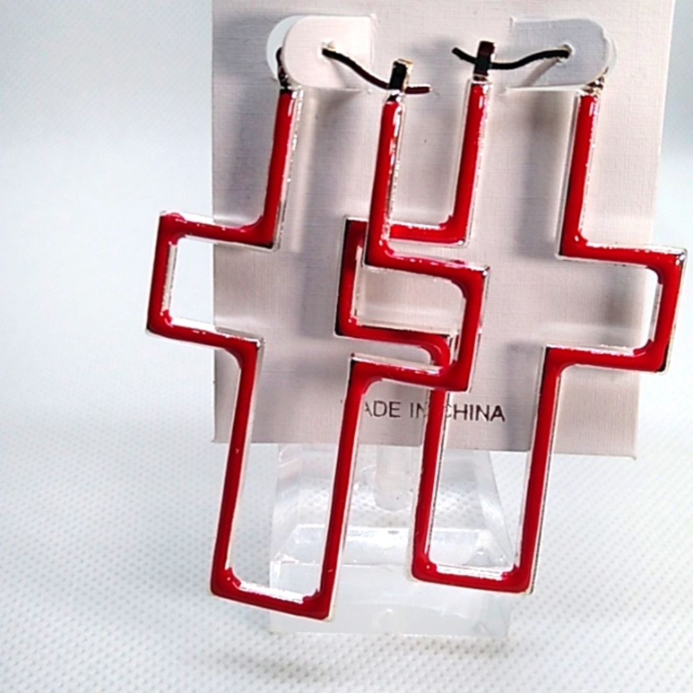 Cross Earrings